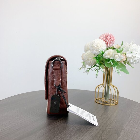 Coach CR236 Lucas Crossbody IN Natural Multi - Picture 5 of 10